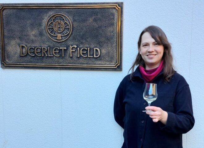 ディアレットフィールド醸造所長の工藤エレナ