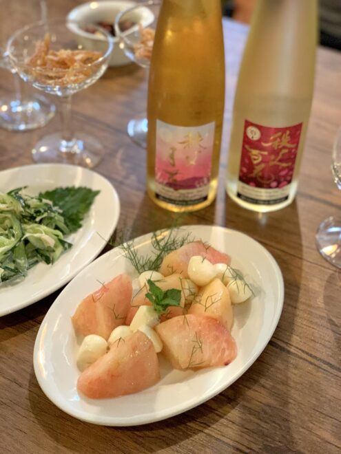 蜂蜜酒とカプレーゼ