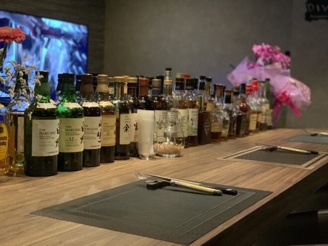 落ち着く素敵なカウンター