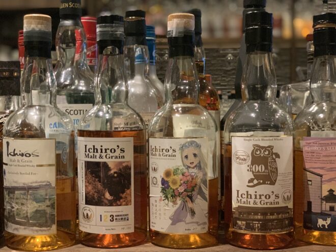 イチローズモルトなどのウィスキー