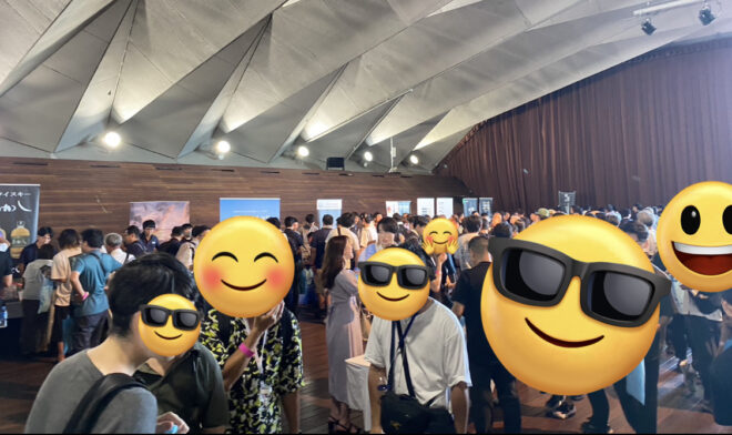 ウィスキーフェスティバルの様子