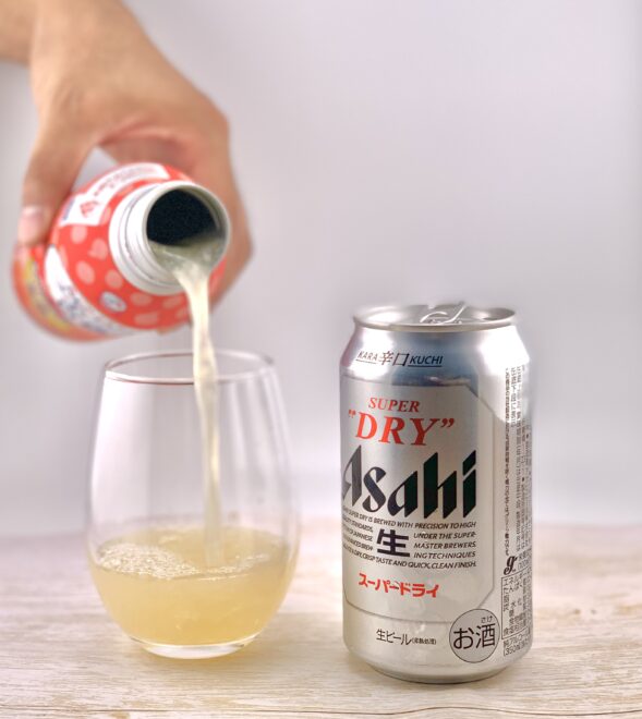 ビアベリーニをつくるシーン