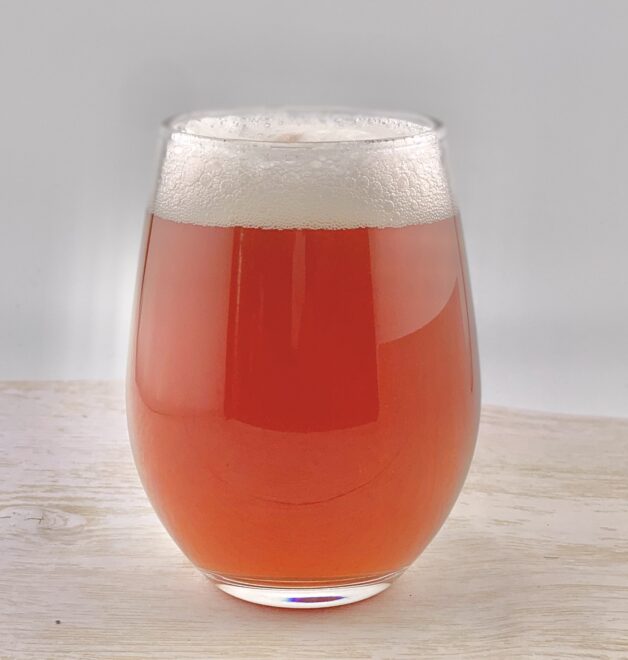 ビールカクテル「カシスビア」