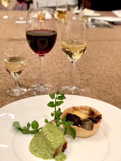 小鹿野産秩父ワインと料理のマリアージュ