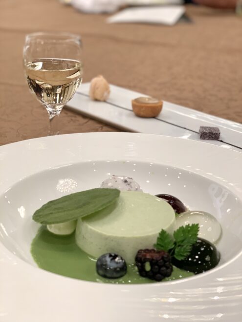 狭山茶のデザート