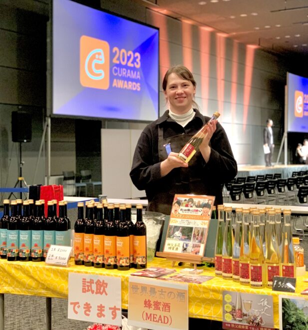 ミード試飲販売の様子