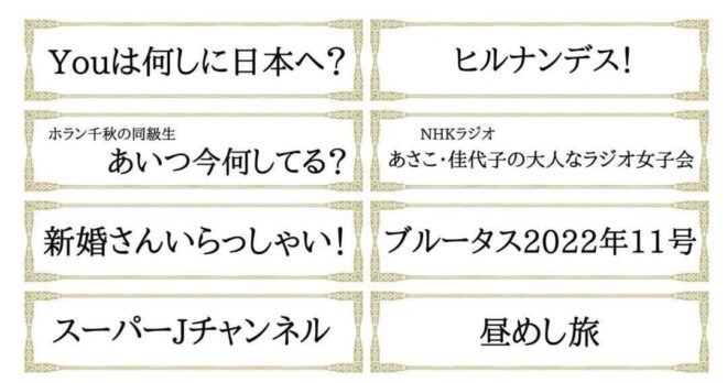 ミードのメディア出演