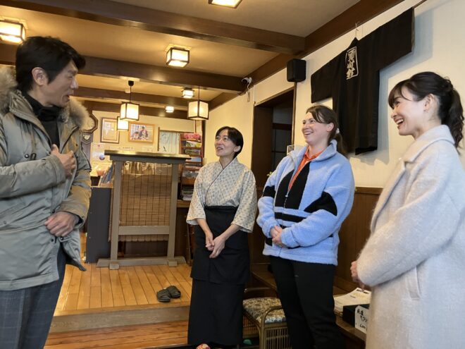 小鹿野の須崎旅館にて