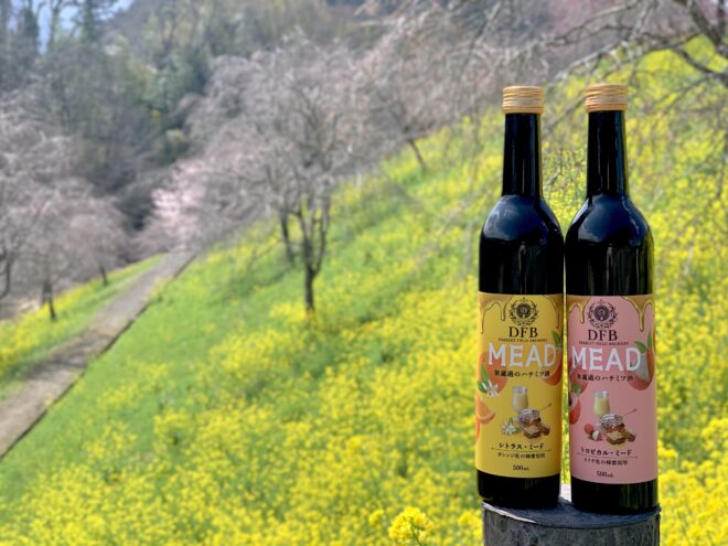 春の百花蜂蜜をつかったDFBミード