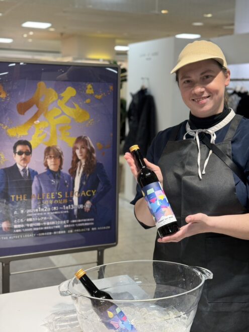 ミードの試飲販売の様子