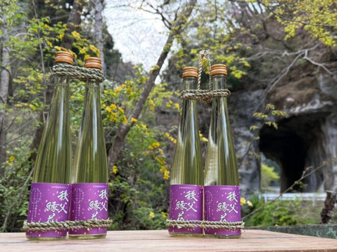 奉納したミード(蜂蜜酒)