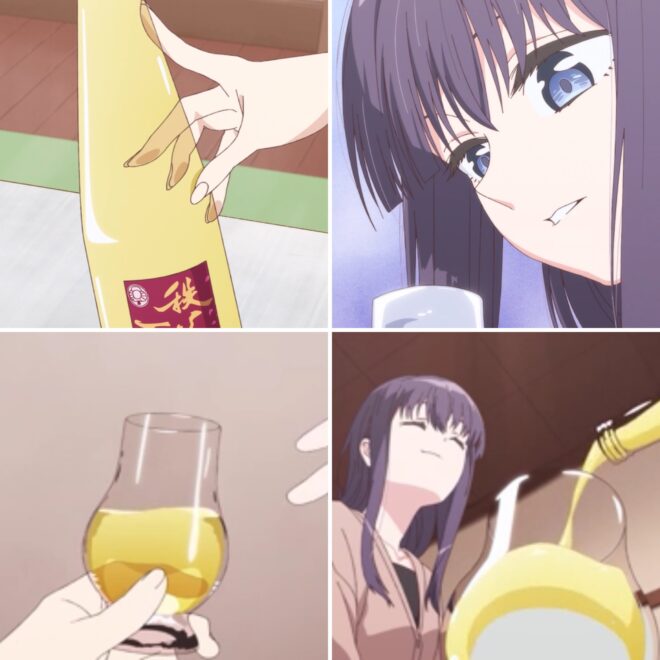 アニメ上伊那ぼたんでミード秩父百花が登場するシーン